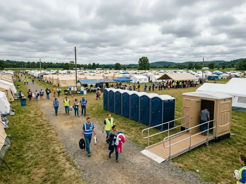 disaster-relief-camp-restrooms-010 — frequently asked questions, Dumpster & Portable Bathrooms Rental in Leland, NC